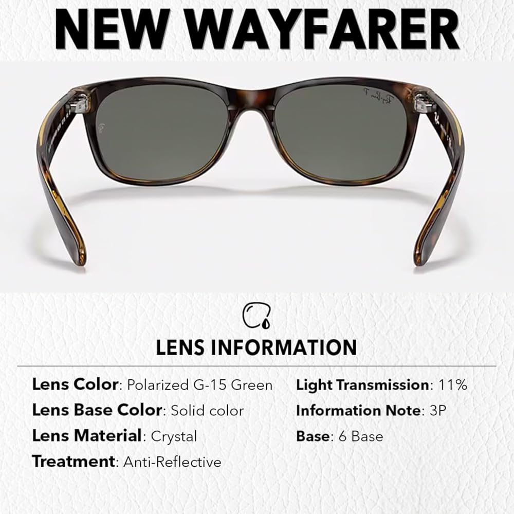 小物 Ray-Ban RB 2132 NEW WAYFARER Amazon.com: Ray-Ban RB2132 NEW WAYFARER Classic Square